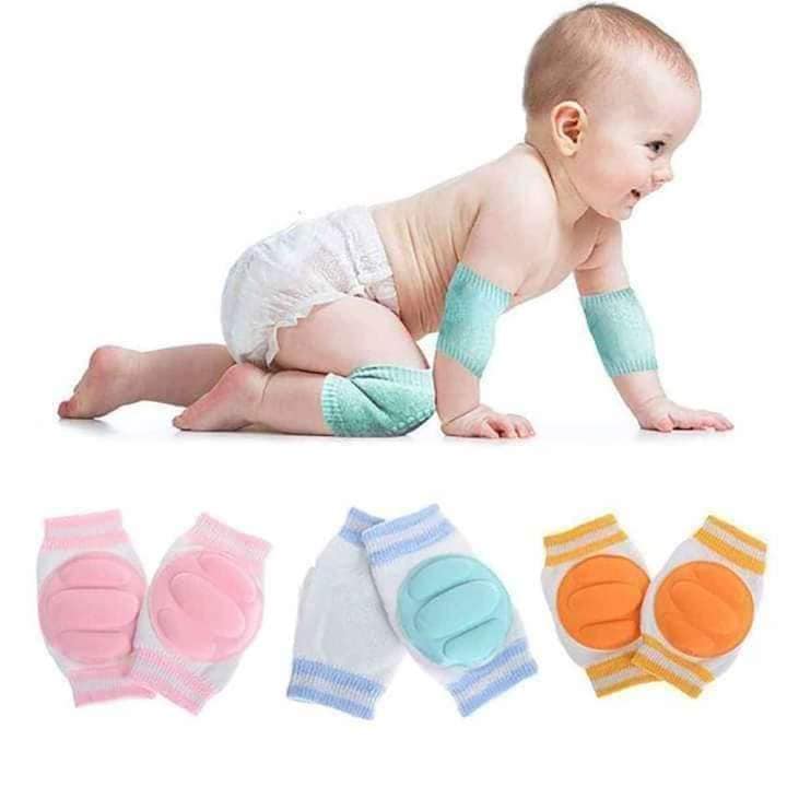 Knee Pads For Baby Kids Safety Anti-slip Baby Knee Protection Pads Cartoon Crawling