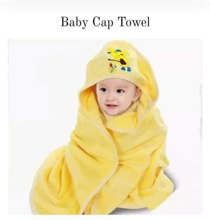Baby Cap Towel - multicolour